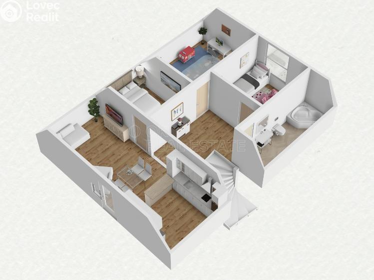 Prodej bytu 4+KK Karlovy Vary, Pražská silnice č. 17