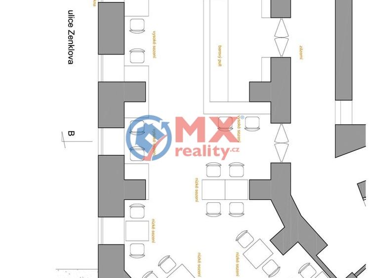 Pronájem ubytovacího zařízení Praha, Zenklova č. 4