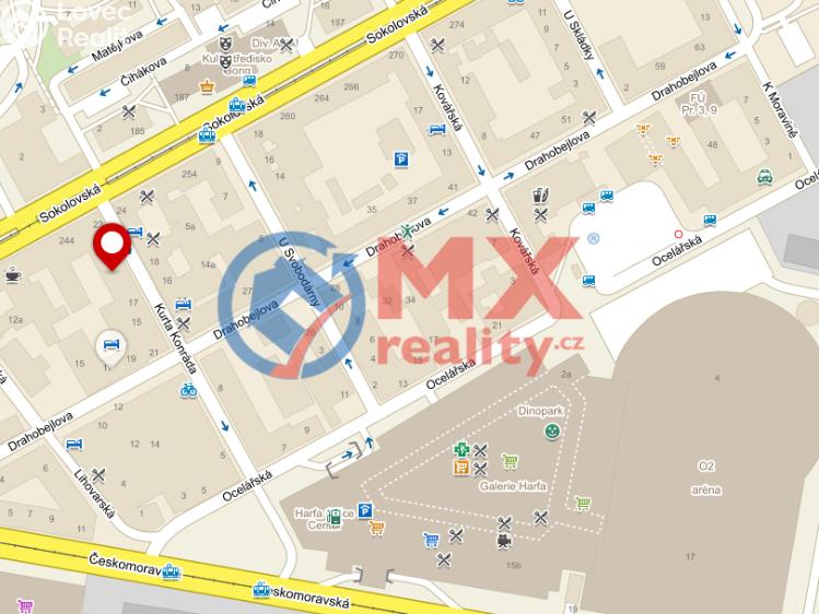 Pronájem garážového stání Praha, Kurta Konráda 2174/19 č. 4