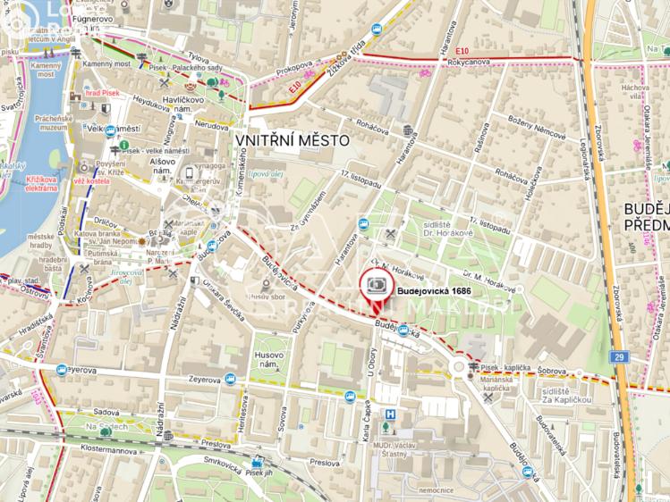 Prodej bytu 2+1 Písek, Budějovická 1686 č. 14