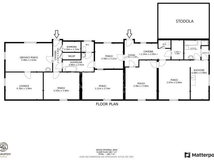 Prodej výrobní haly Bzová č. 30