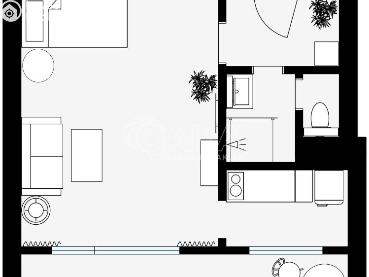 Pronájem bytu 1+KK Praha, Rumburská 262/19 č. 14