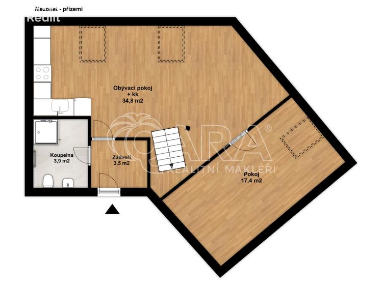 Rent apartment 3+KK Praha, Spojovací 205/24 č. 4