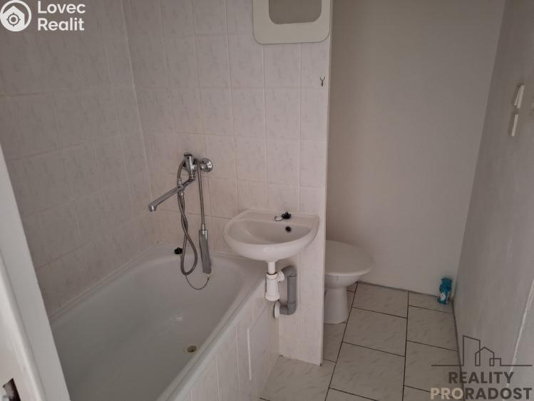 Pronájem bytu 1+1 Děčín, Kosmonautů č. 5