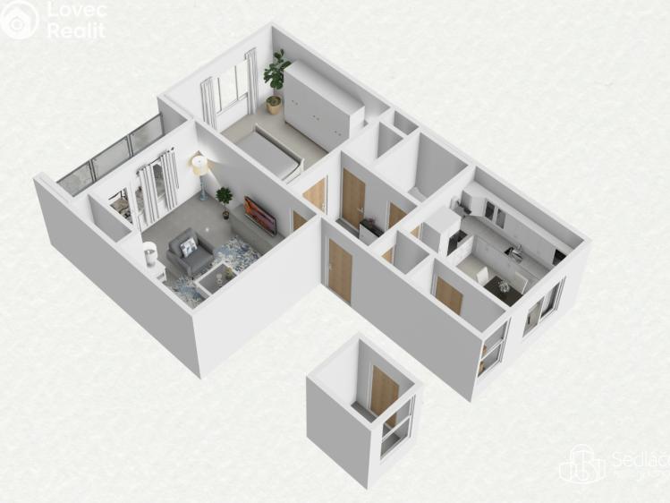 Prodej bytu 2+1 Praha, Radlická č. 30