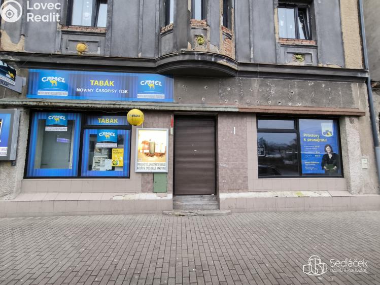 Pronájem obchodního prostoru Sokolov, Nádražní č. 1