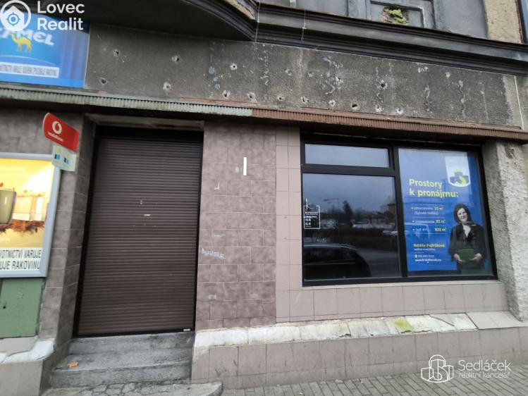 Pronájem obchodního prostoru Sokolov, Nádražní č. 3