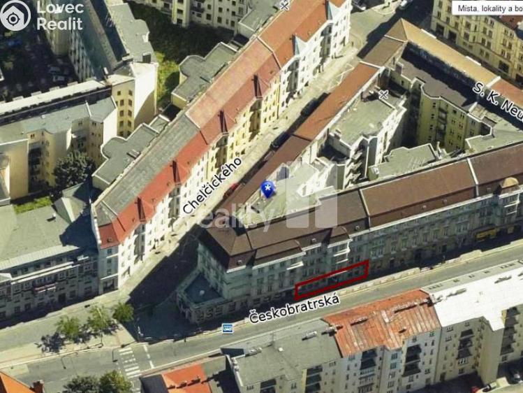 Pronájem bytu 1+1 Ostrava, Českobratrská č. 9