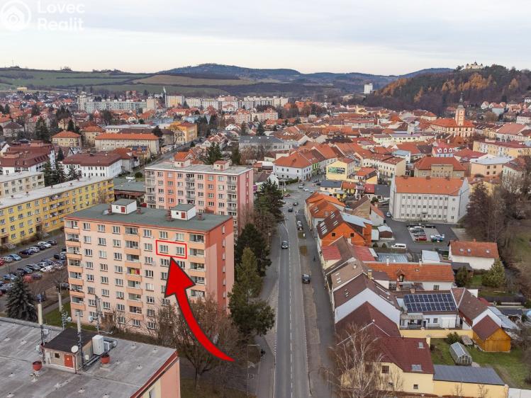 Pronájem bytu 1+1 Sušice, Volšovská 859 č. 12