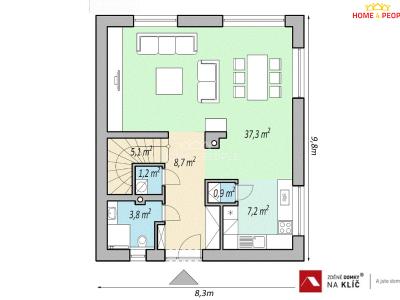 Prodej rodinného domu Luhačovice, Mlýnská č. 4