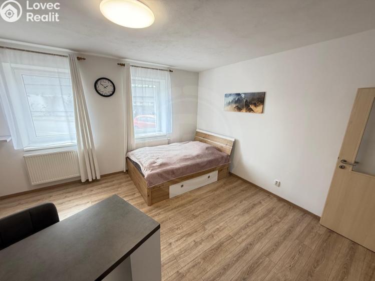 Pronájem bytu 1+KK Ševětín, náměstí Šimona Lomnického 436 č. 9