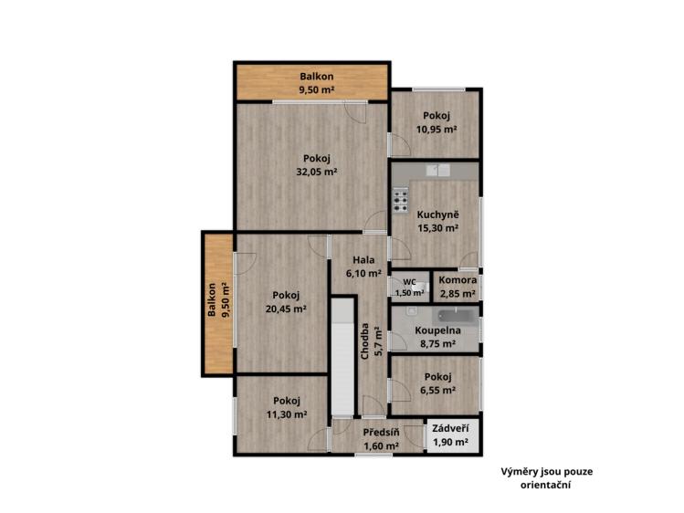 Pronájem rodinného domu Zruč nad Sázavou, Ke Brodu 901 č. 4