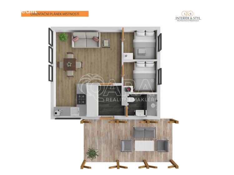 Pronájem chaty Košátky č. 18