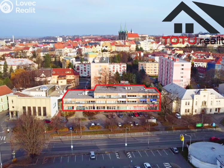 Pronájem kanceláře Chrudim, Palackého třída č. 1