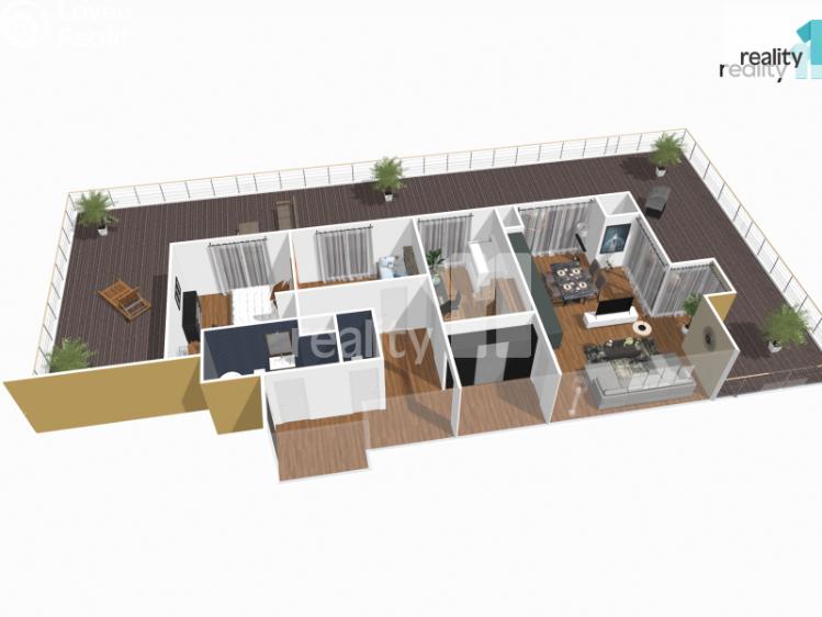 Sale apartment 4+KK Liberec, Švermova č. 61