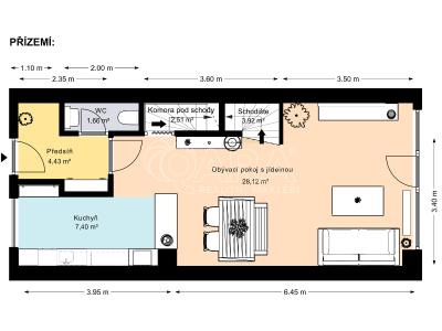 Rent family house Buštěhrad, Ořešín 956 č. 3
