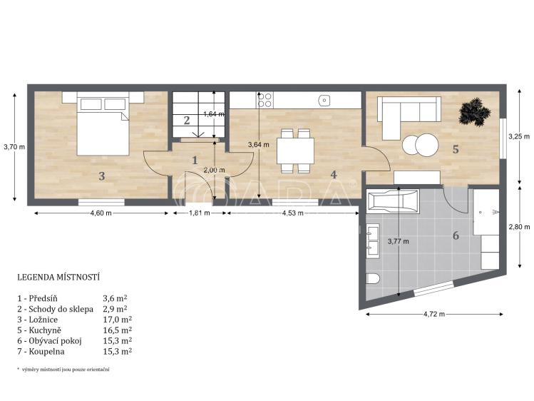 Продаж сімейного будинку Kamenný Most č. 17
