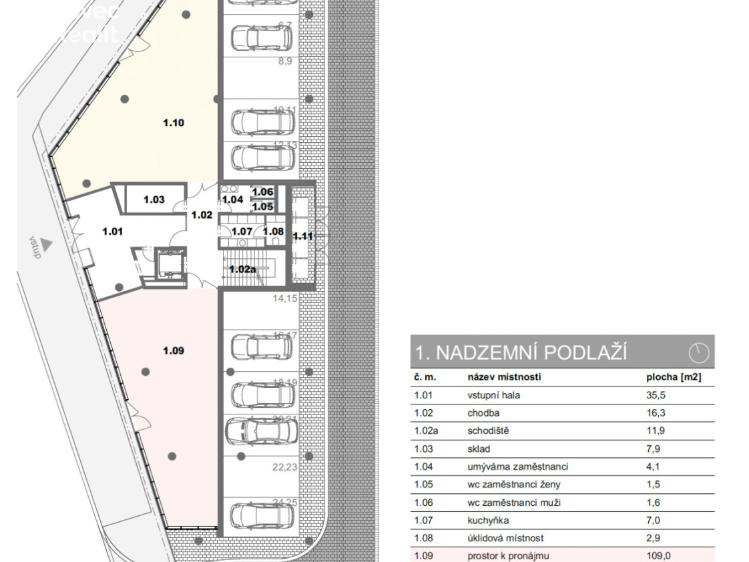 Pronájem kanceláře Praha, Strakonická č. 4