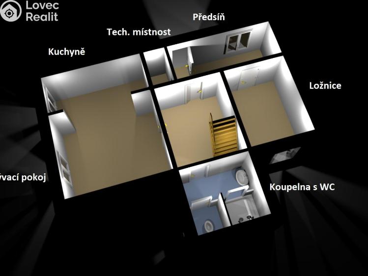 Prodej rodinného domu Kokašice č. 17