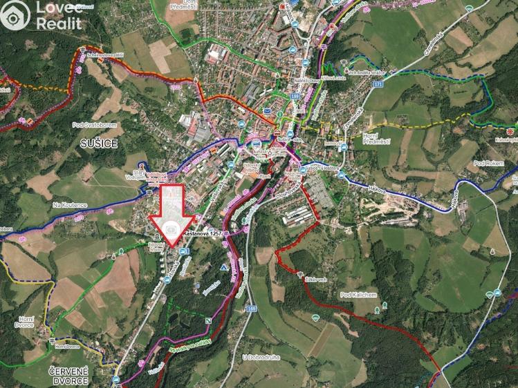 Продажа квартиры 3+1 Sušice, Kaštanová 1257 č. 25