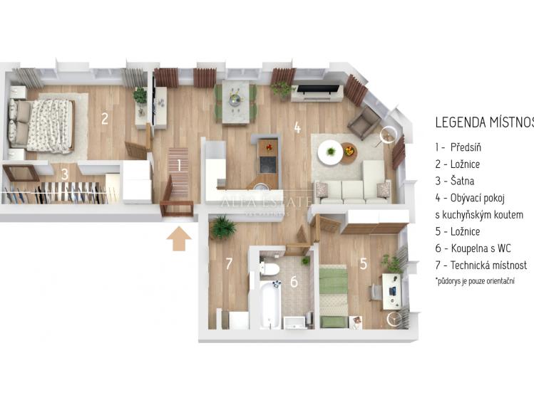 Продажа квартиры 3+KK Karlovy Vary, Vítězná č. 1