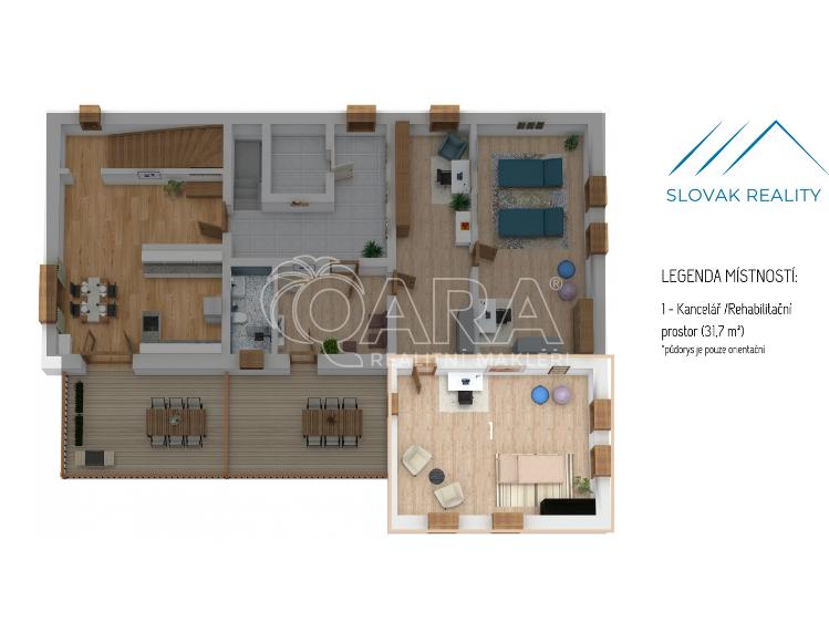 Pronájem kanceláře Příbor, Místecká č. 10