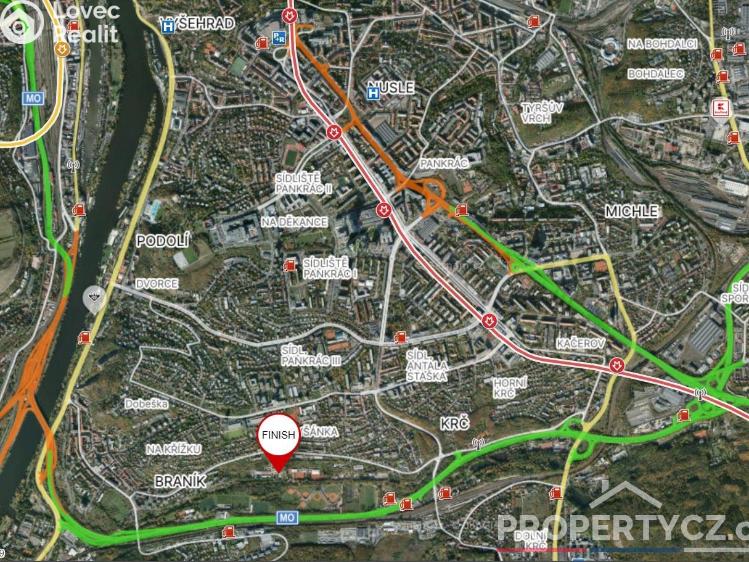 Pronájem skladového prostoru Praha, Mezi sklady 107/3 č. 2