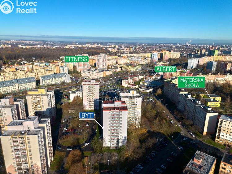 Prodej bytu 3+1 Ostrava, Antonína Poledníka 5/3 č. 37