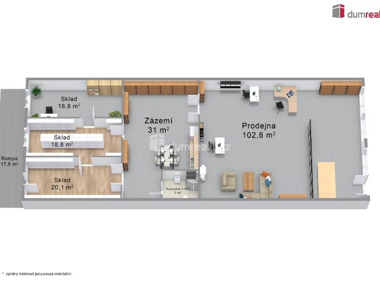 Prodej obchodního prostoru Ústí nad Labem, SNP č. 2