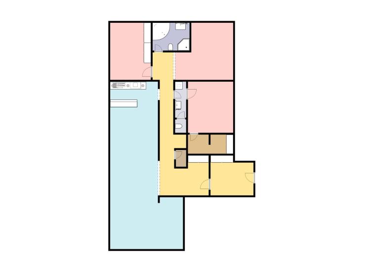 Аренда квартиры 4+KK Praha, Dukelských hrdinů č. 2