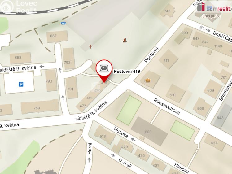 Prodej bytu 1+1 Nejdek, Poštovní č. 18