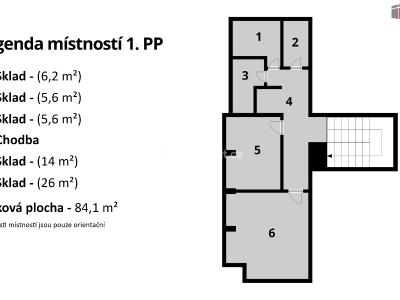 Pronájem obchodního prostoru Praha 2, Bělehradská č. 5