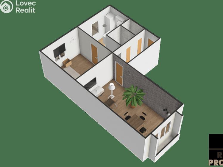 Продажа квартиры 2+1 Třinec, Slezská č. 8