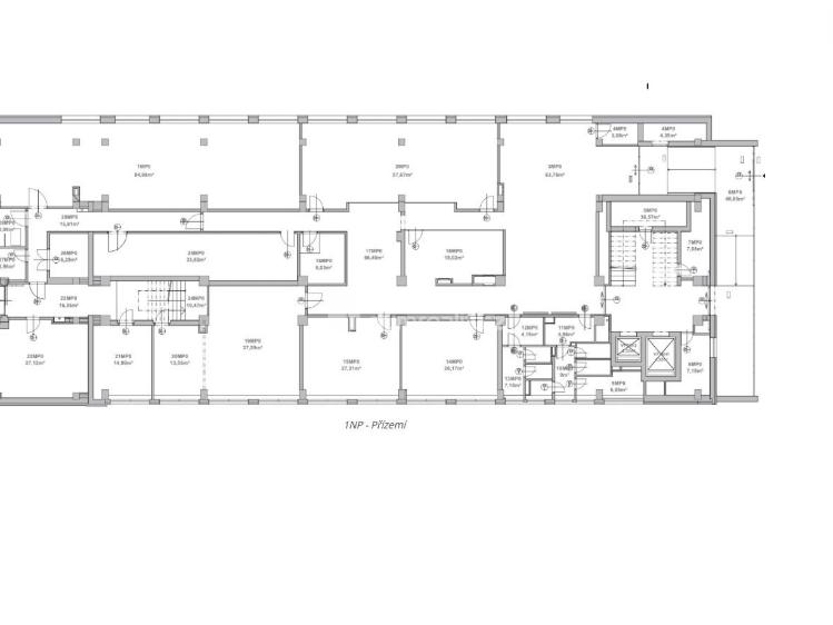 Pronájem kanceláře České Budějovice, Jeronýmova č. 25