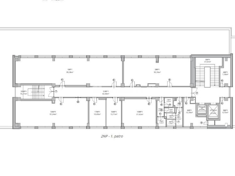 Pronájem kanceláře České Budějovice, Jeronýmova č. 26