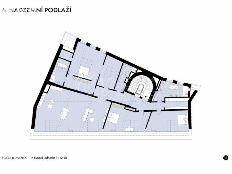 Rent apartment 5+KK Praha, Truhlářská 1105/11 č. 22