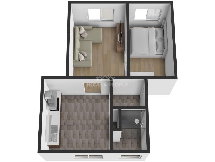 Prodej bytu 2+1 Karlovy Vary, Zeyerova č. 12