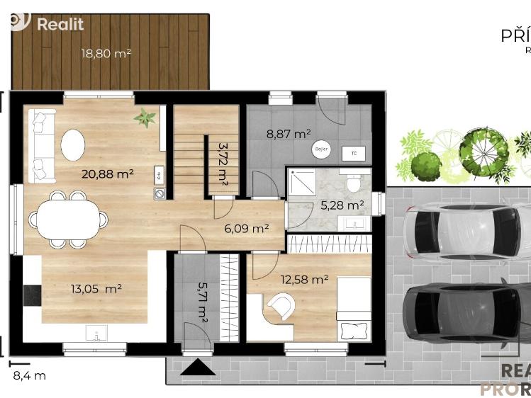 Продаж сімейного будинку Ropice č. 18