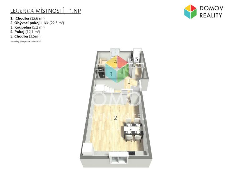 Pronájem rodinného domu Beroun, Svatojánská 195/11 č. 19