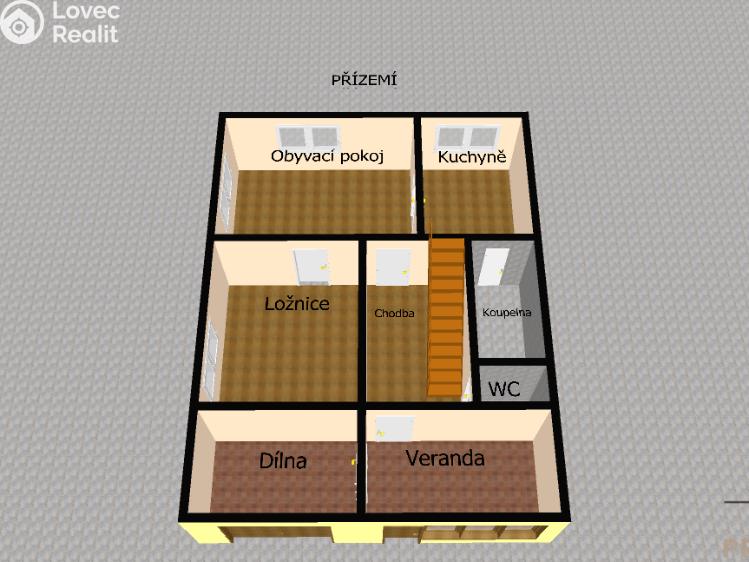 Prodej rodinného domu Přerov, Výmyslov 3016/16 č. 2