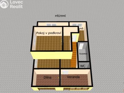 Prodej rodinného domu Přerov, Výmyslov č. 3