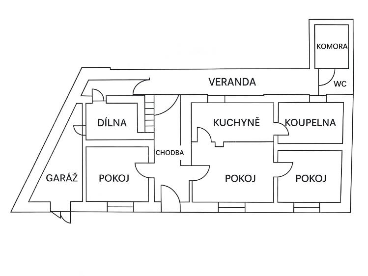 Продаж сімейного будинку Telnice, Draha č. 20