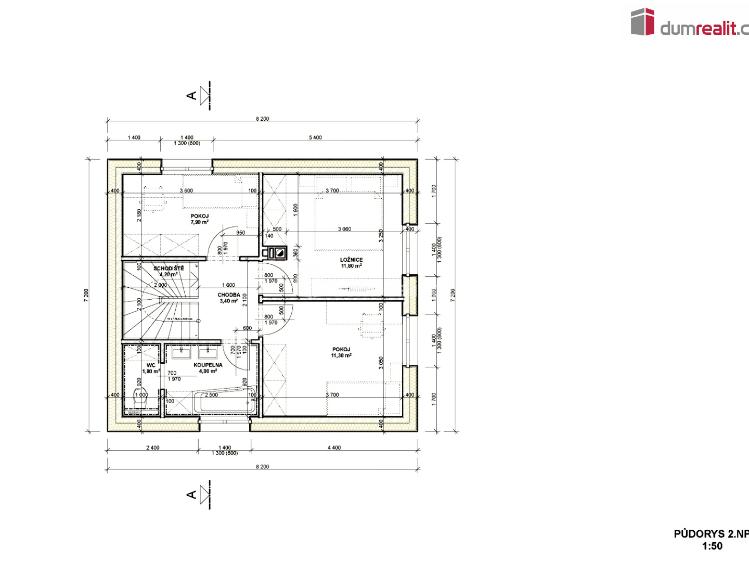 Prodej rodinného domu Úherce, Východní č. 5