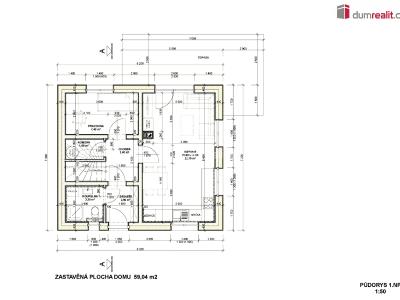 Prodej rodinného domu Úherce, Východní č. 2