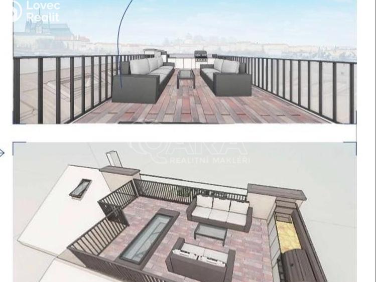 Продаж нестандартної квартири Praha č. 16