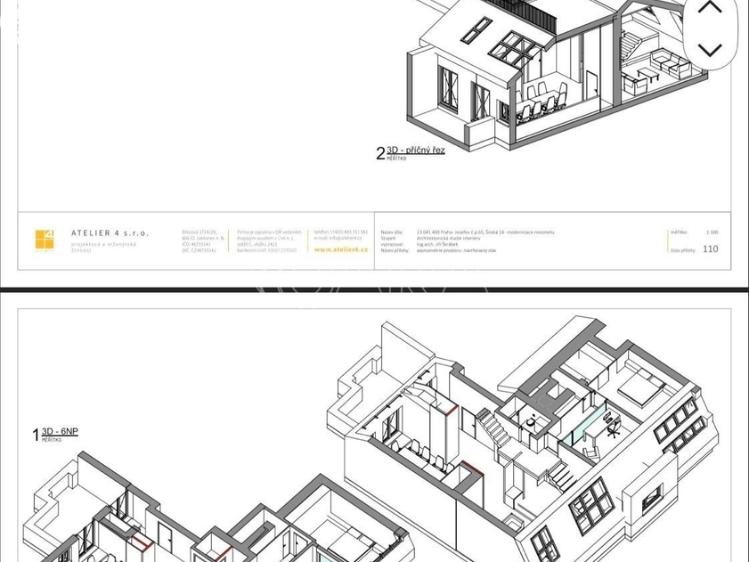 Продаж нестандартної квартири Praha č. 17