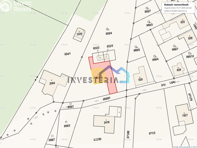 Prodej rodinného domu Červený Kostelec, Lipky 123 č. 27