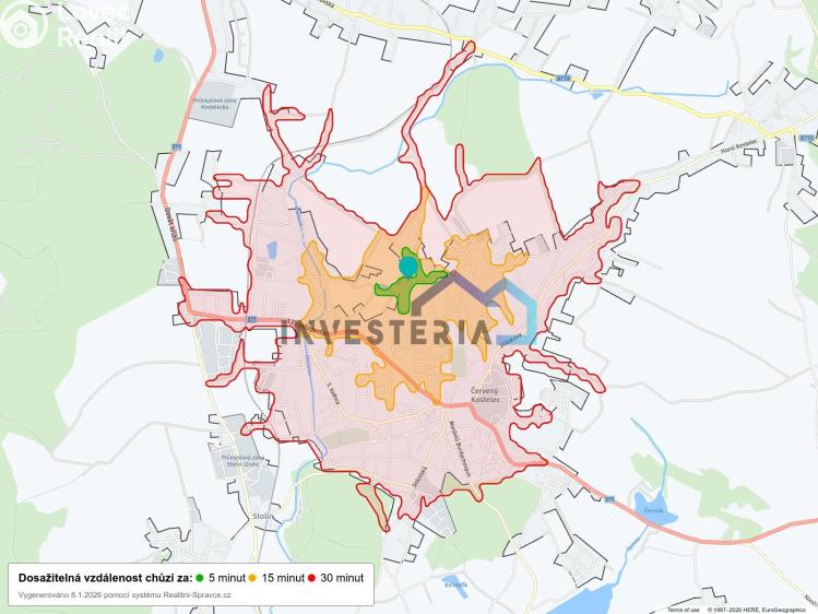 Prodej stavebního pozemku Červený Kostelec, Lipky 123 č. 28