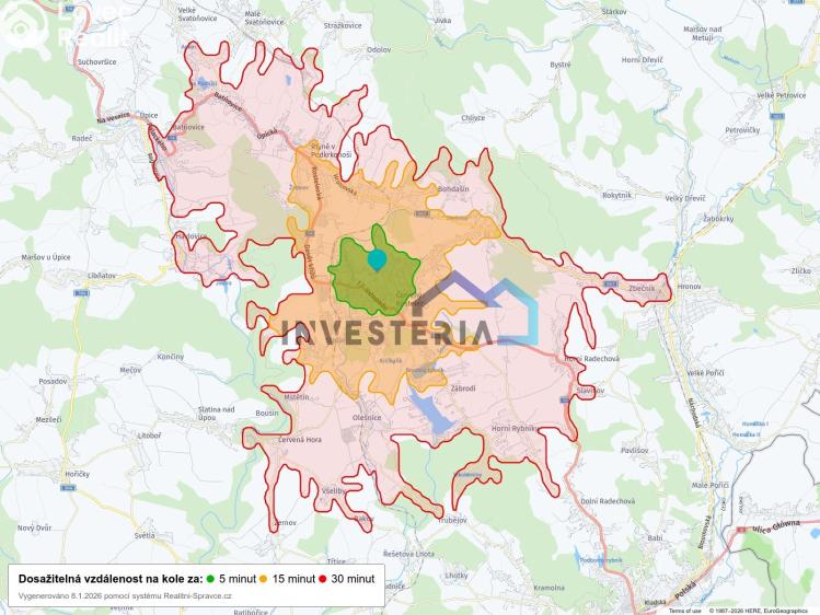 Prodej stavebního pozemku Červený Kostelec, Lipky 123 č. 29