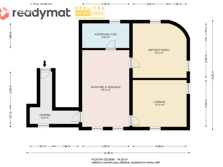 Продаж квартири 3+KK Bzenec č. 9